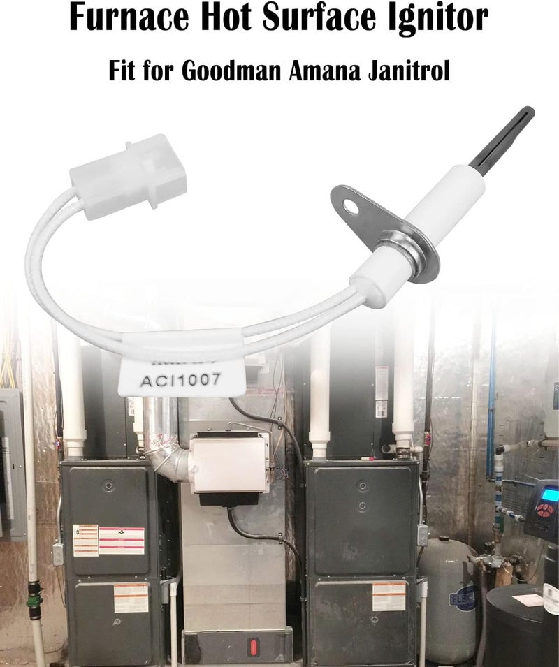 Vaticas Upgraded Furnace Hot Surface Ignitor Fits for Goodman Amana Janitrol Replace 201657-03S 0230K00001 20165702 20165702S 201657-03 601TB IGN02004 - Image 2